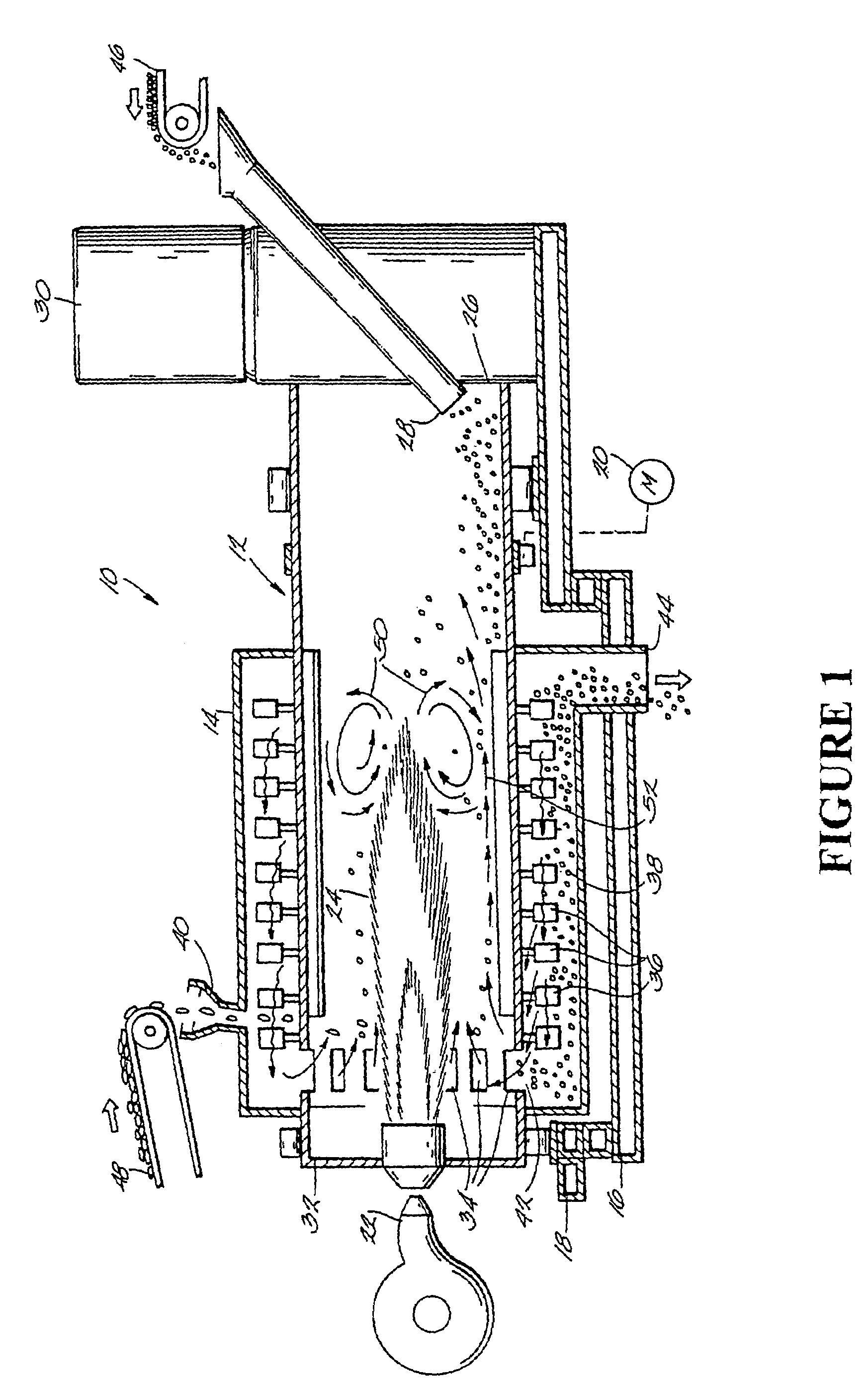 Apparatus and method for a hot mix asphalt plant using a high percentage of recycled asphalt products