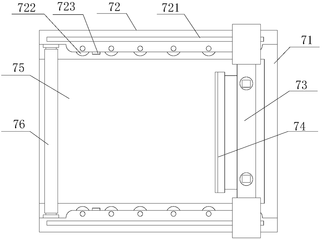 Automatic feeding paperboard cutting device