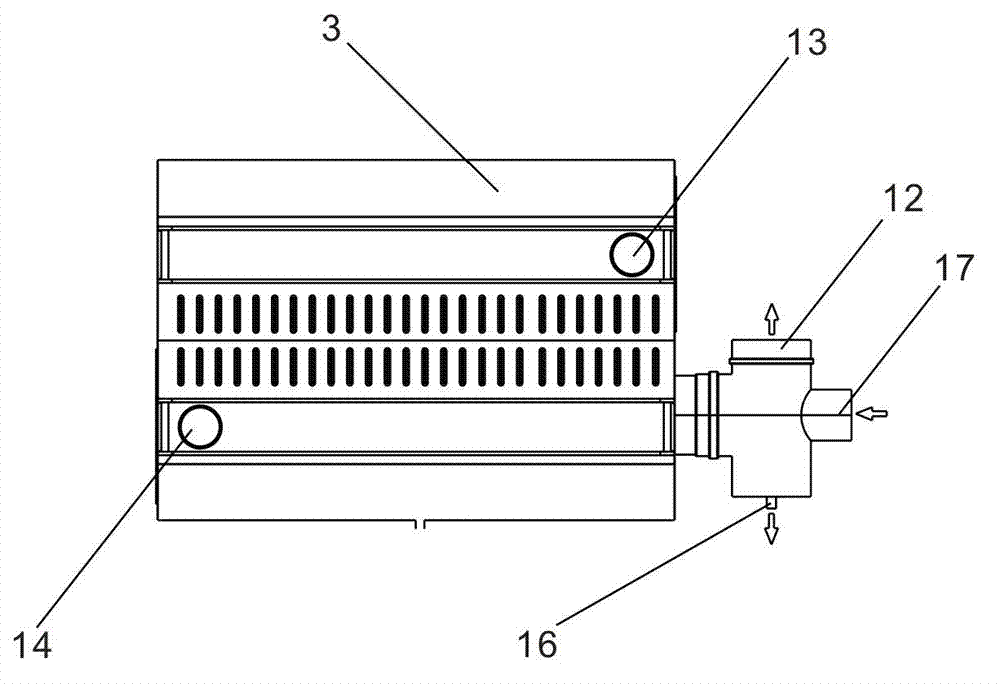 Forced spiral finned coil pipe condensation heat-supply heat exchanger