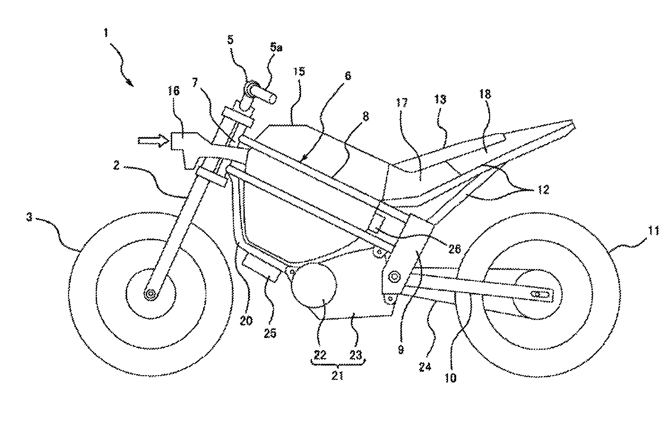 Saddle-type electric vehicle