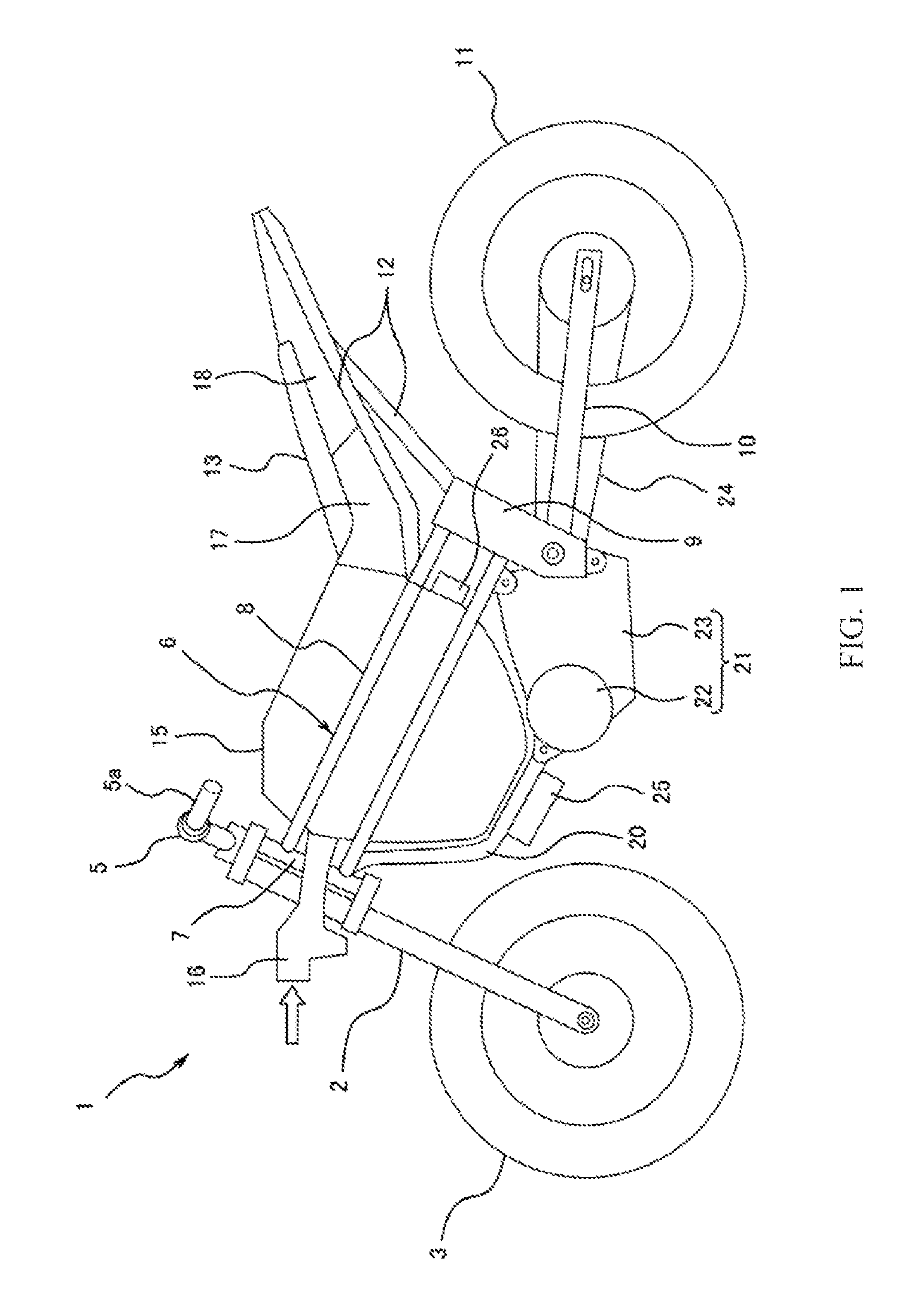 Saddle-type electric vehicle