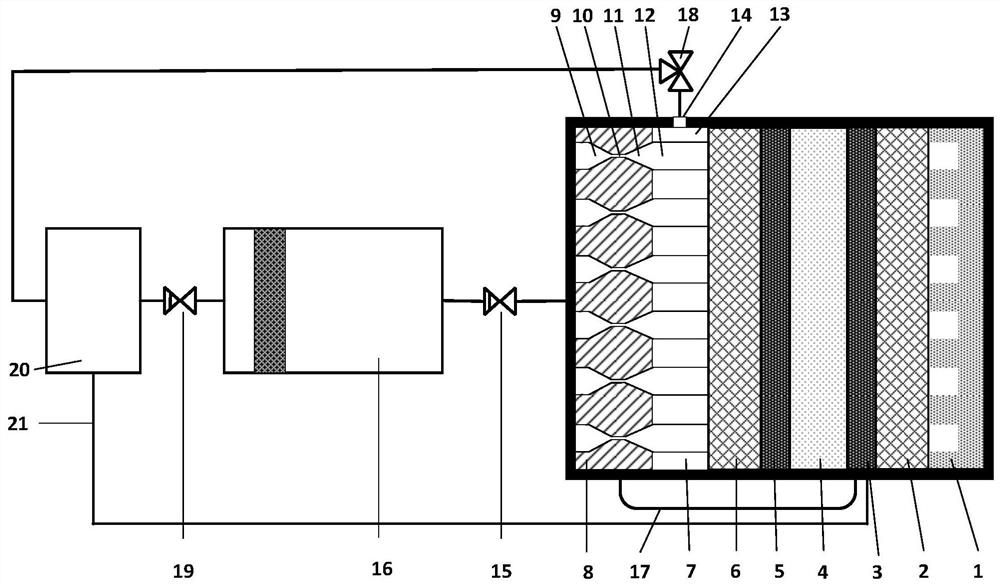 A thermal mass balance direct methanol fuel cell and its working method