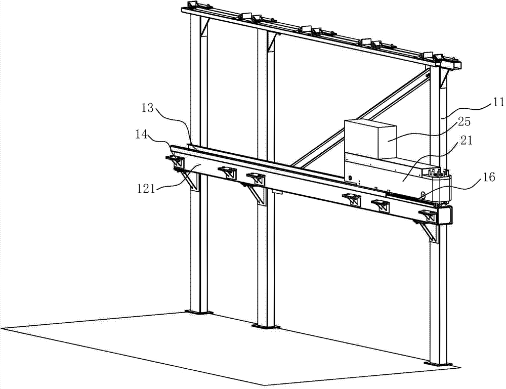 Avoidance-free lifting type parking device