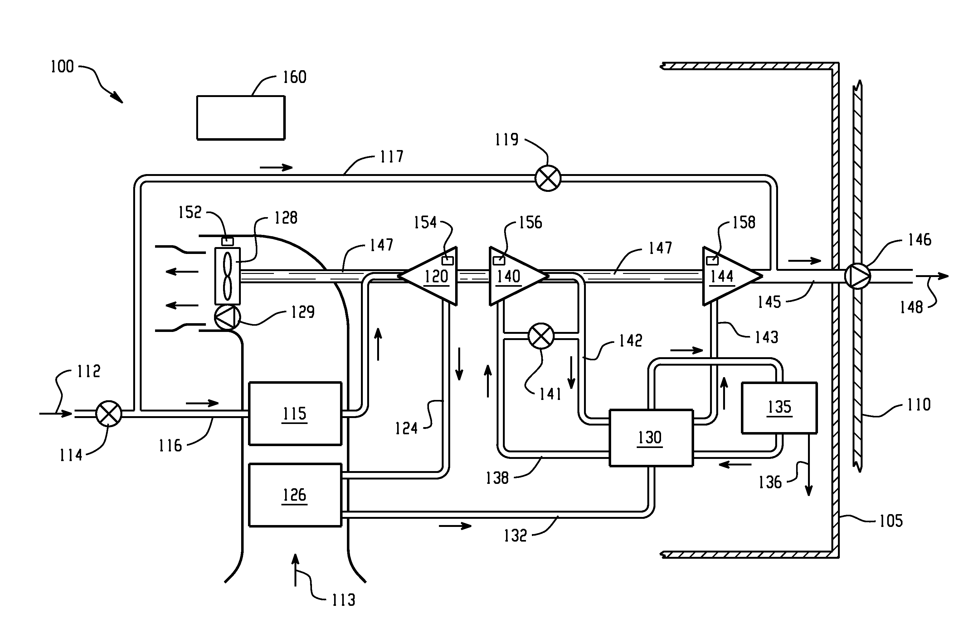 Aircraft environmental conditioning system and method