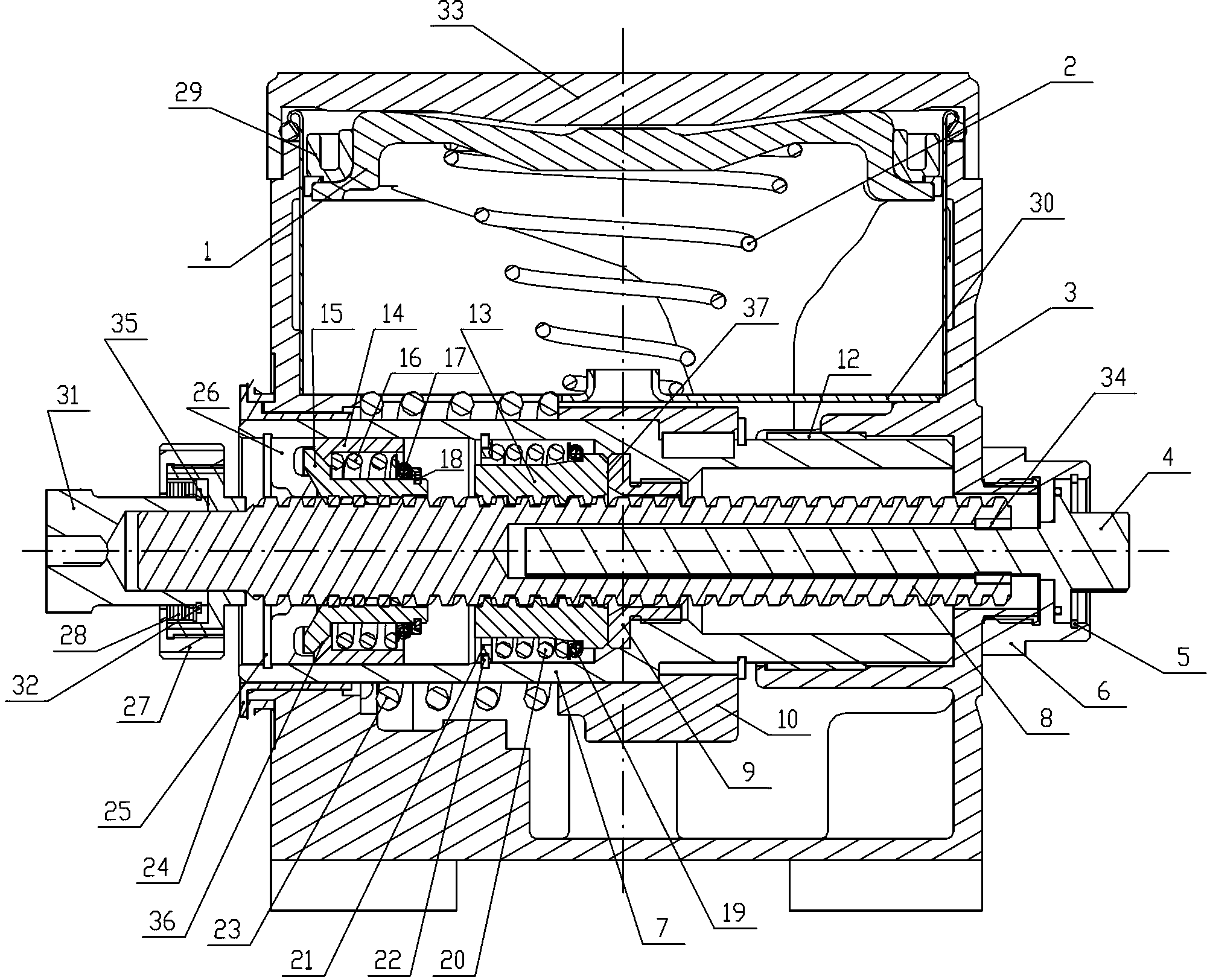 Shoe gap regulator for railway vehicle