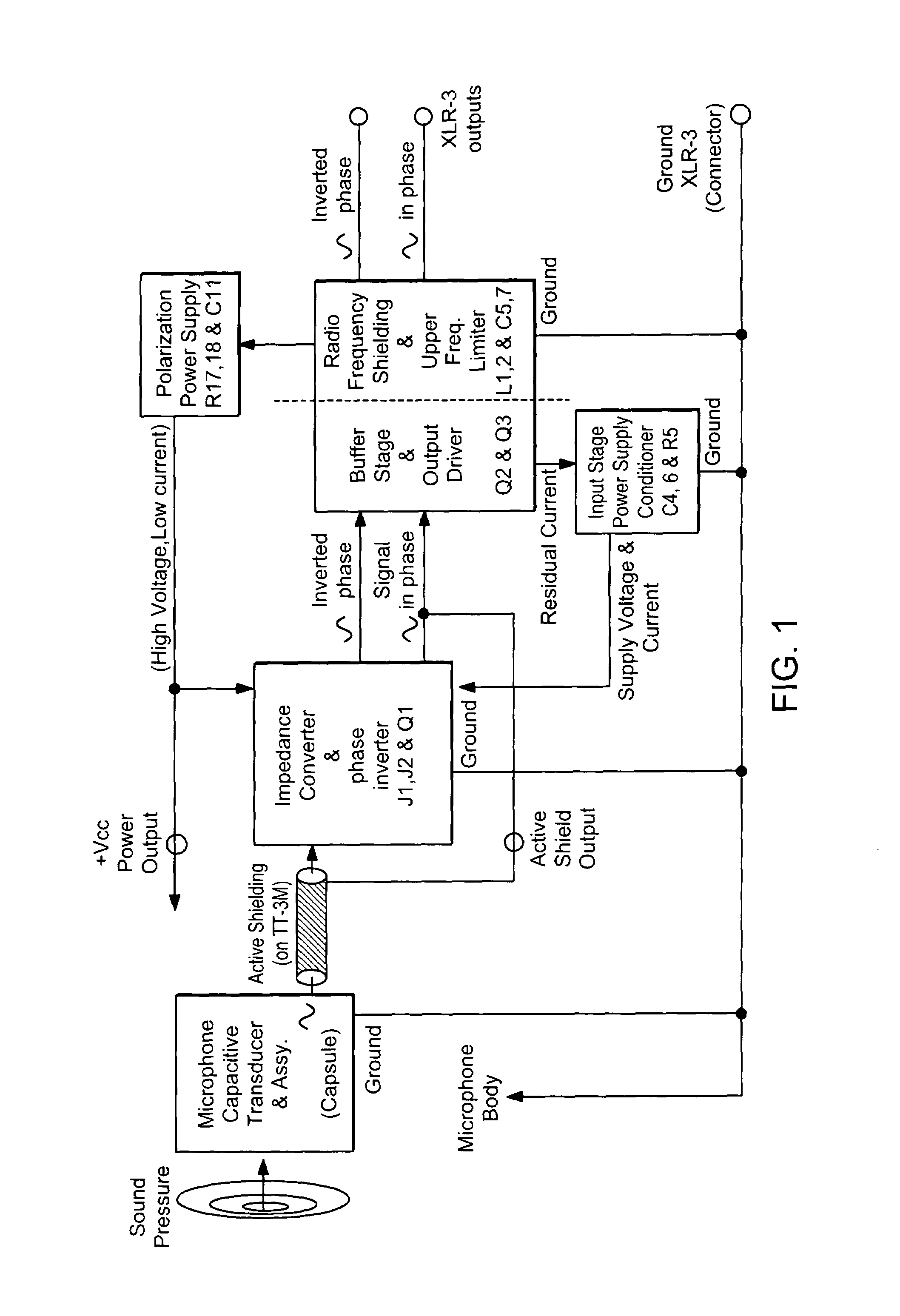 Microphone preamplifier