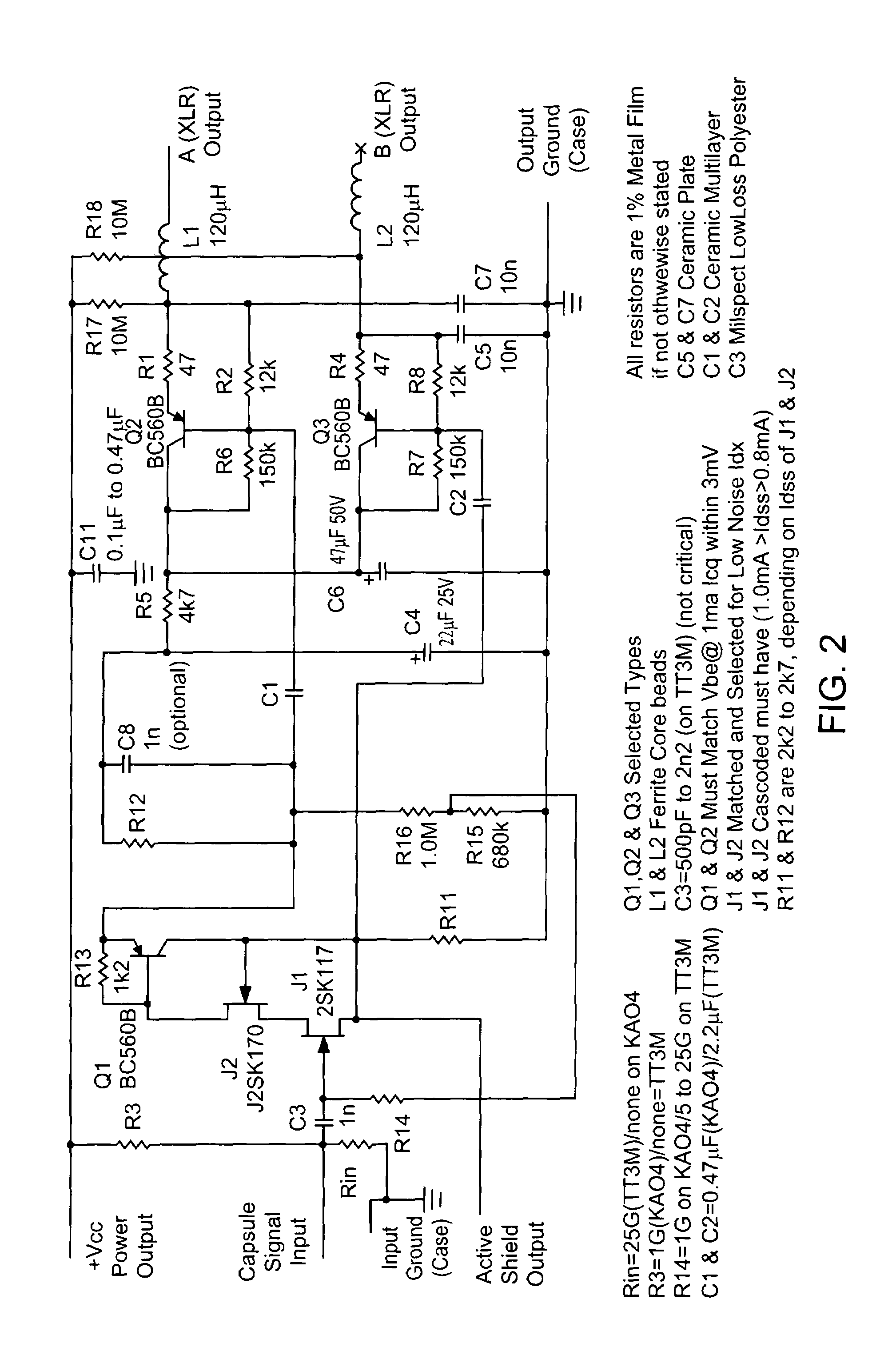 Microphone preamplifier