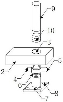 Scaffold convenient to adjust for constructional engineering