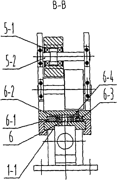 Mandrel-holding device for tube mills