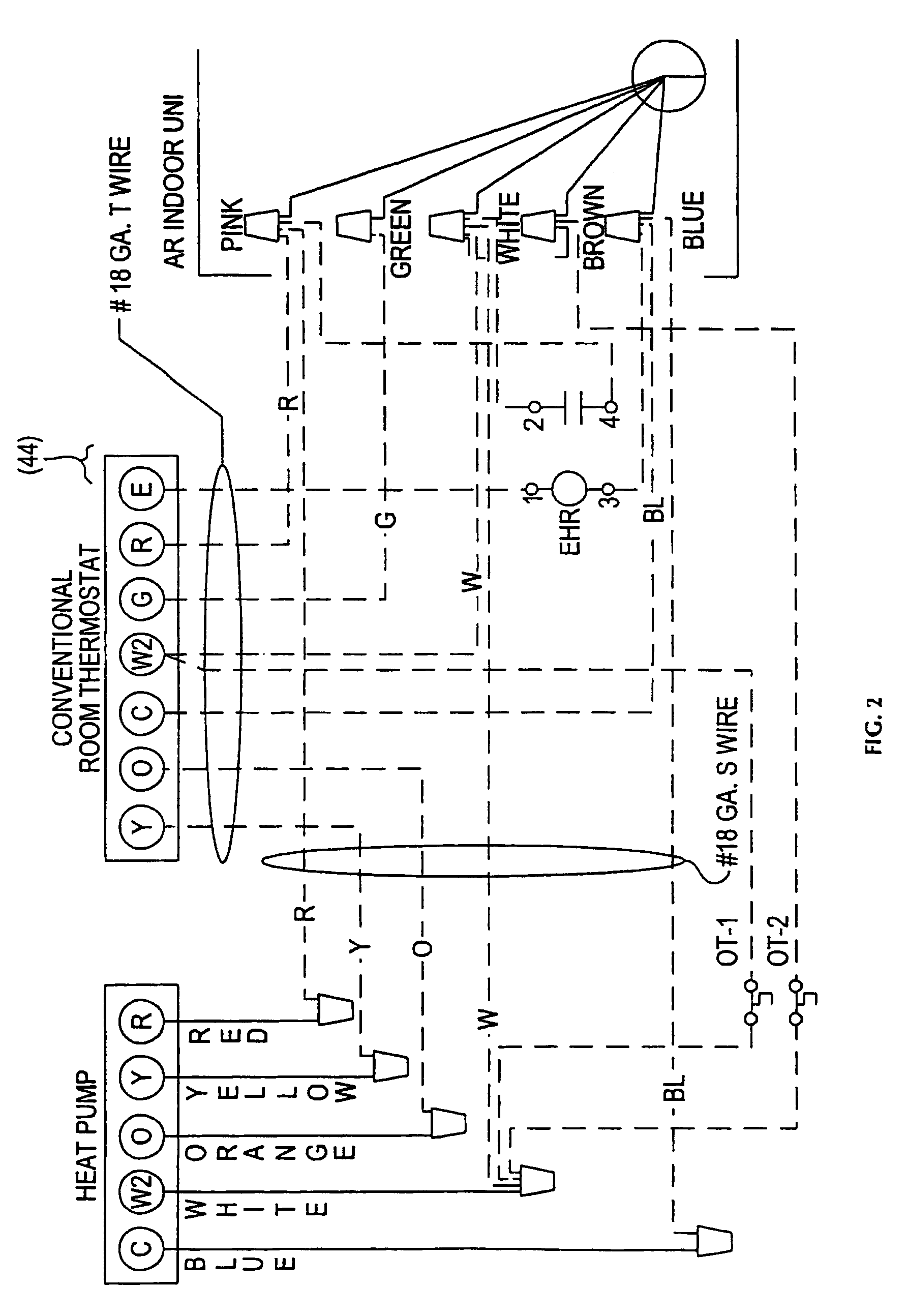 Solar and heat pump powered electric forced hot air hydronic furnace