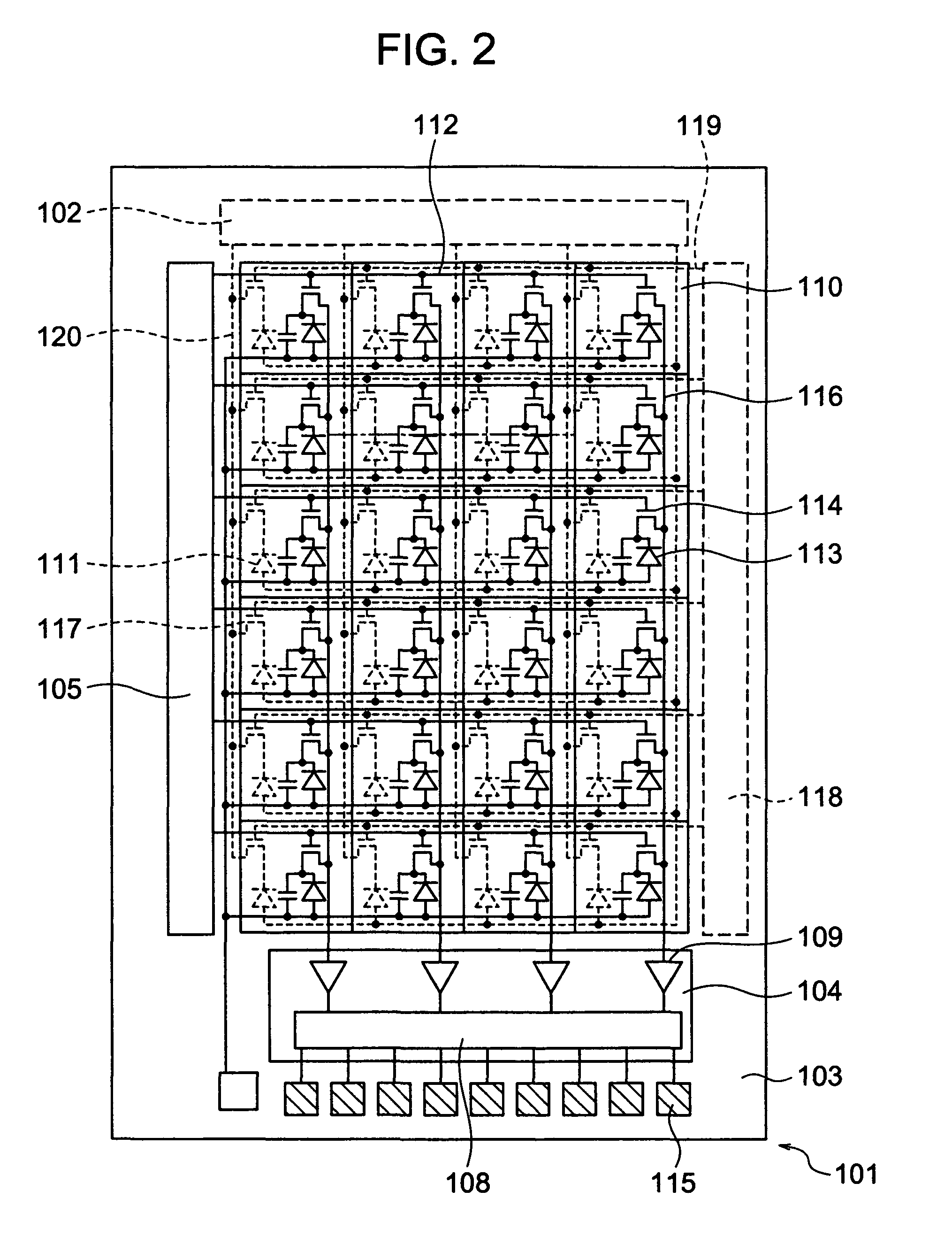 Imaging device and apparatus installed with the same