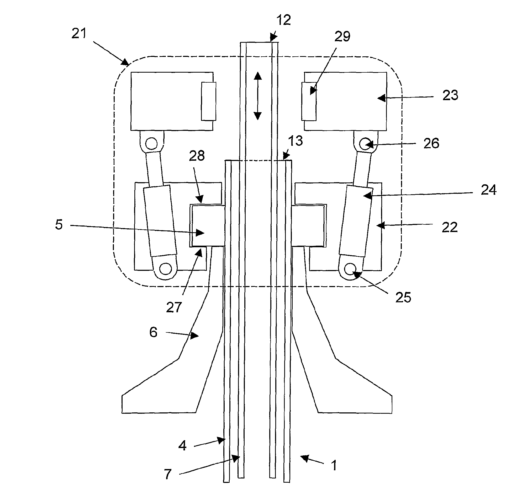 Inner Pipe Fixation Device