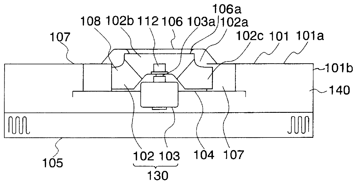 Air cleaner having vanes with a winglike cross-section between a shroud and baseplate for rotation within a housing