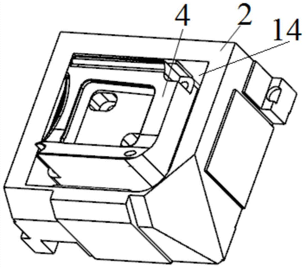 Tapered wedge mold