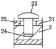 Plastic mold dust removal device