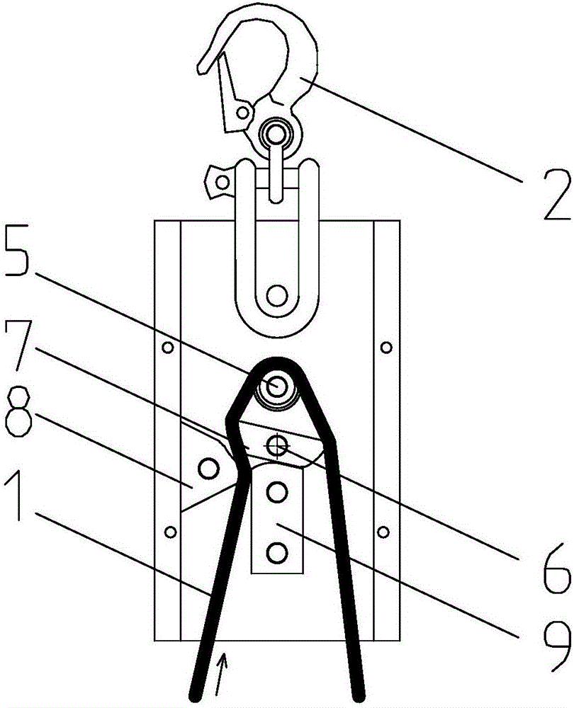 High voltage live line stringing protector