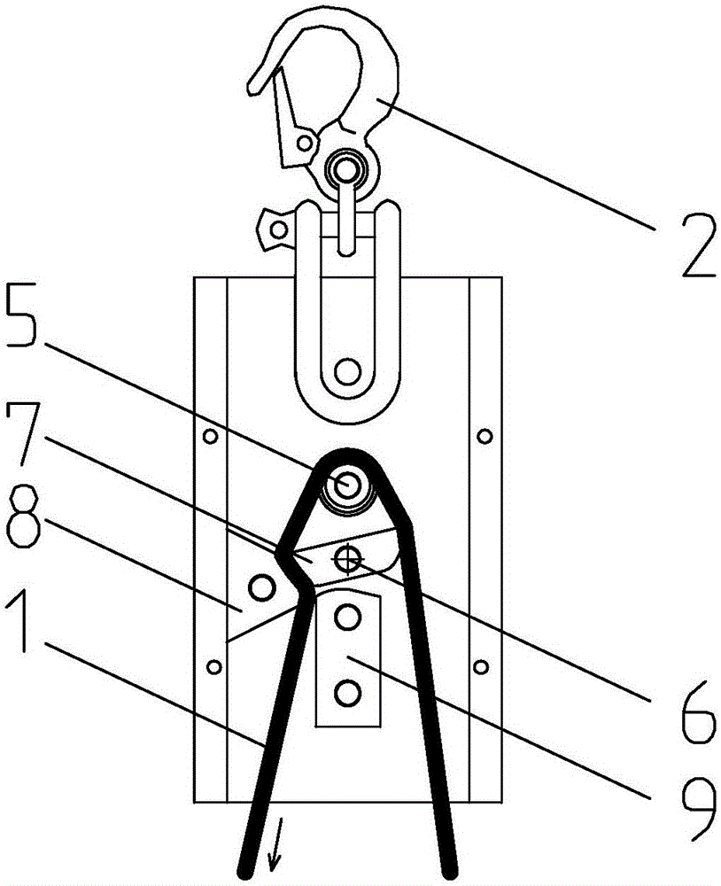 High voltage live line stringing protector