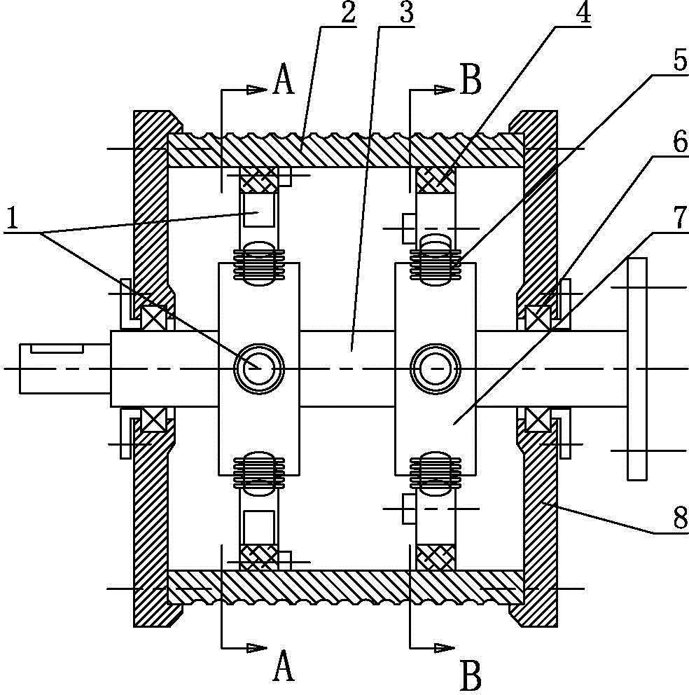 Switch reluctance machine applied to elevator traction machine