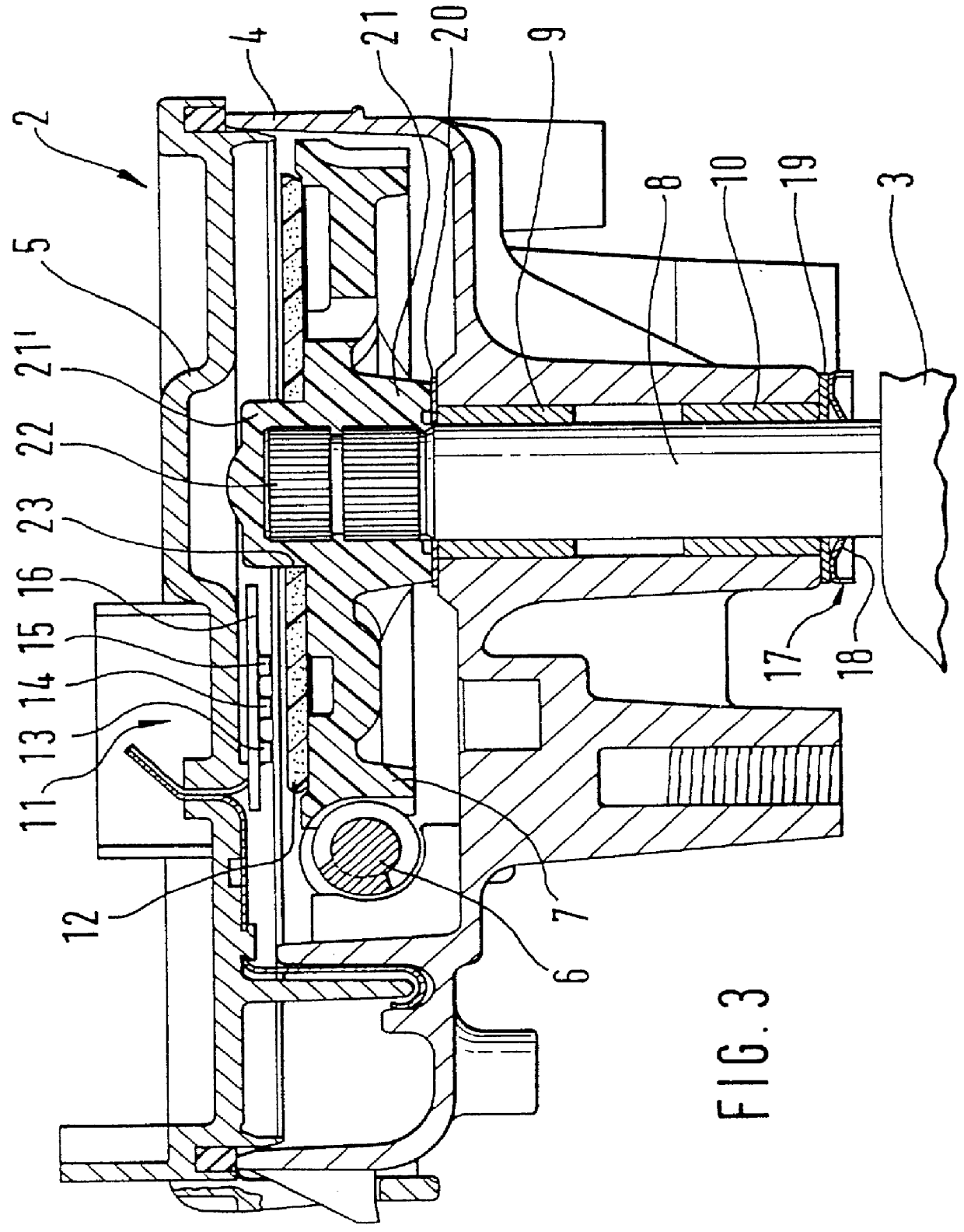 Drive device for a movable part that can be displaced between end positions in a vehicle and method for the production thereof