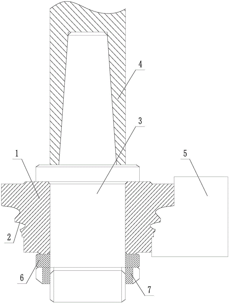 Machining method for profile detection test sheet of diamond roller