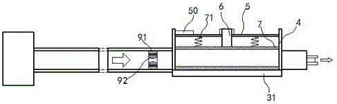 Tire supplement-inflating unit