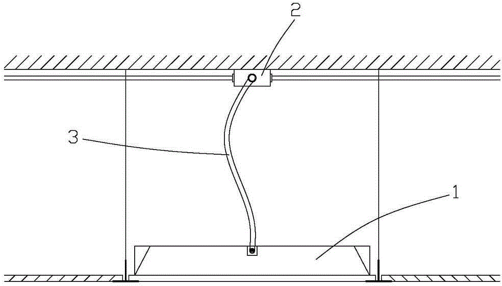 Quick-plug installation structure of intelligent lighting fixtures