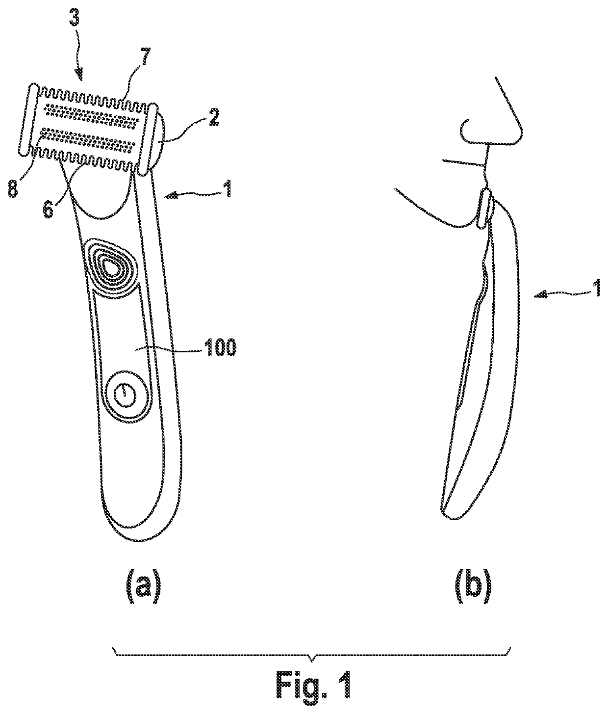 Electric beard trimmer