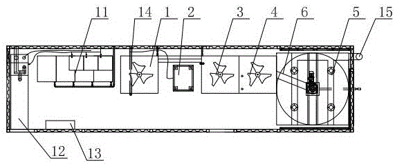 Emergent riverway water treatment device