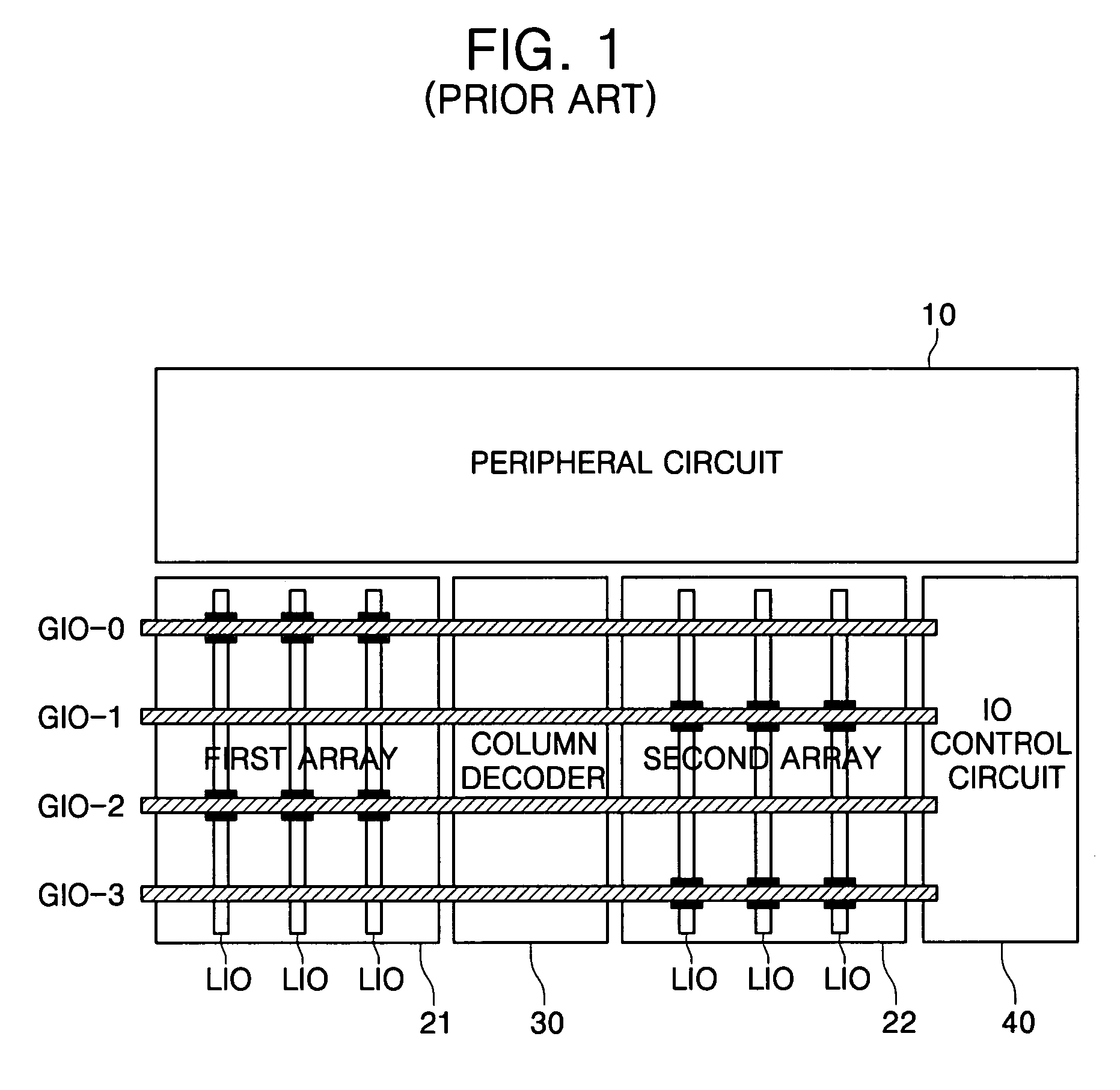 Semiconductor memory device and a method for arranging signal lines thereof