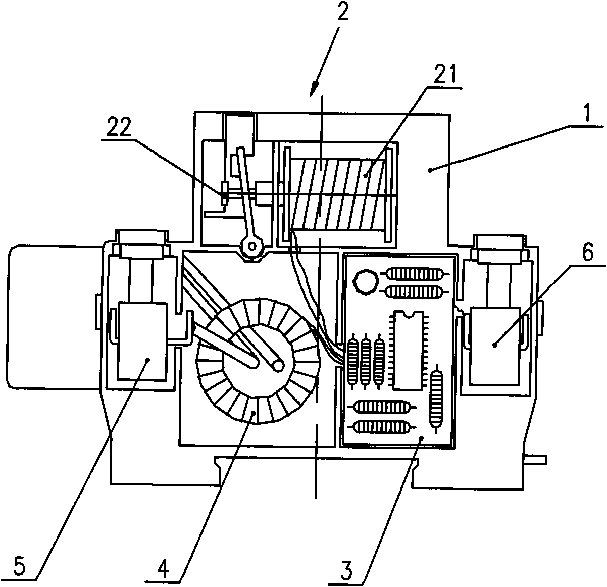 Shunt release capable of detecting abnormal power state