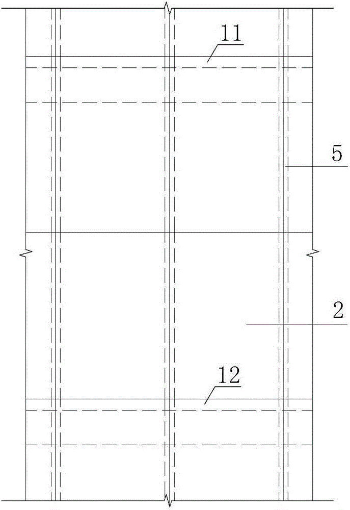 Integrally cast demolding-free self-thermal insulation wall and construction method thereof