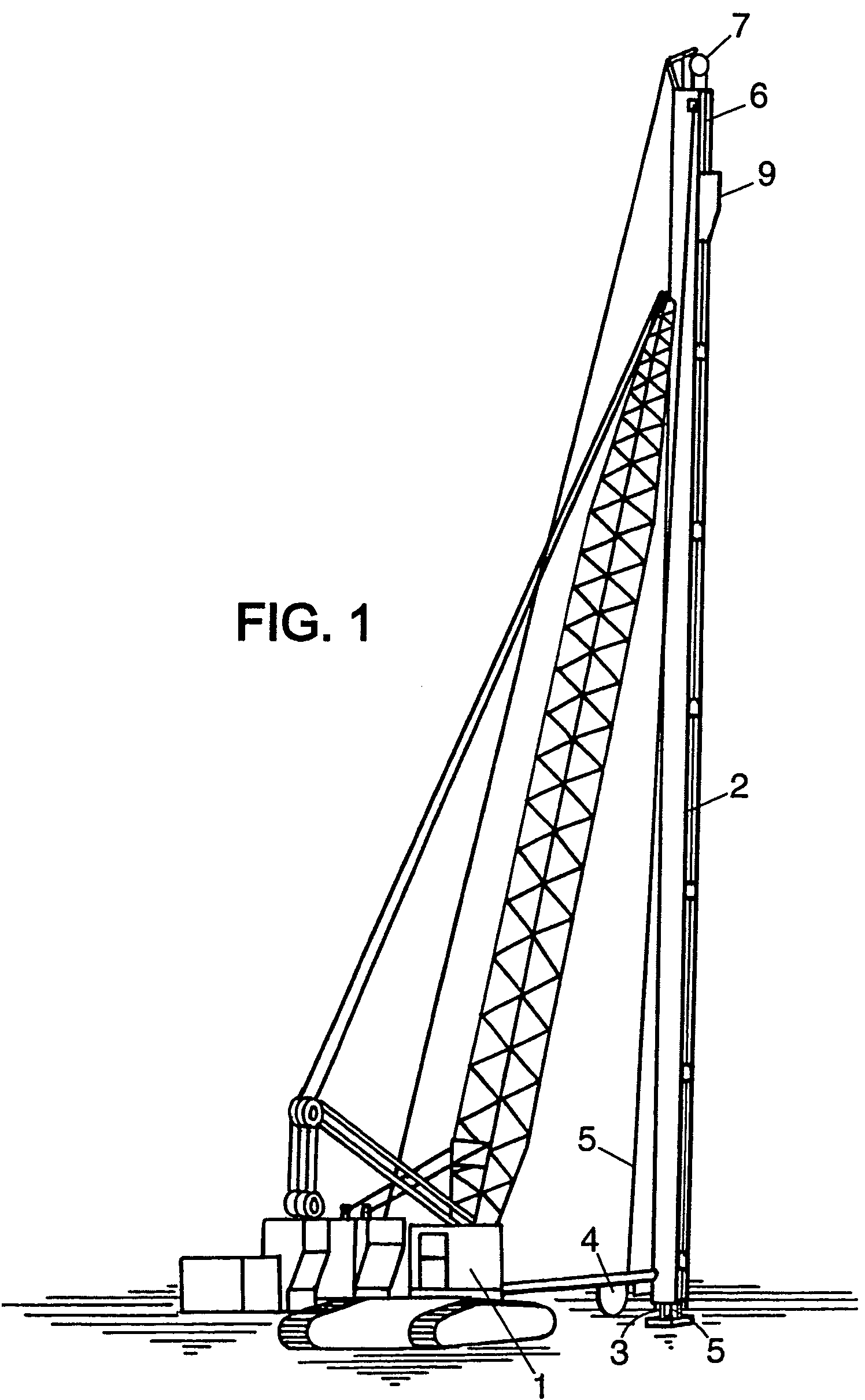 Method and device for inserting a drainage wick