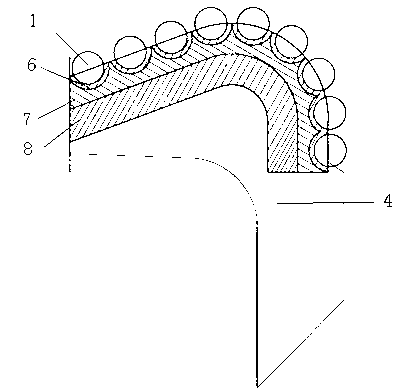 Steel PDC drilling bit with erosion-proof tooth cavities