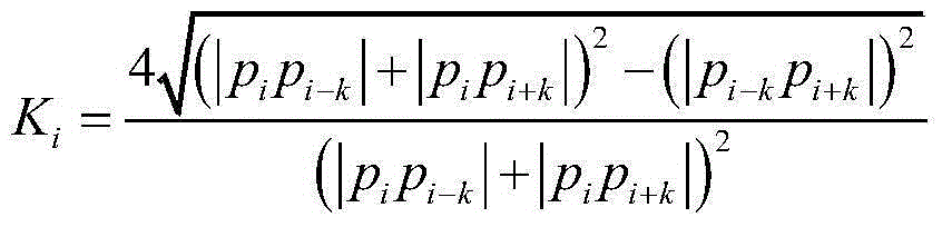 Hand vein recognition method based on curve matching