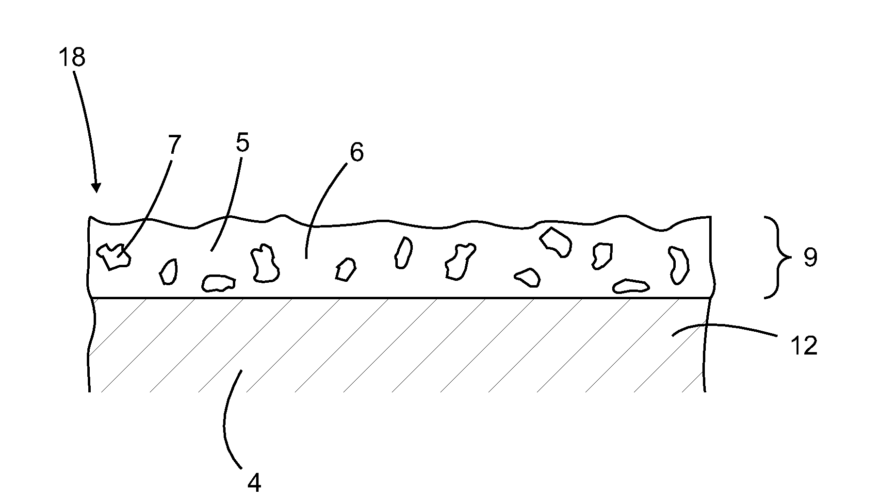 Abrasive coated substrate and method for manufacturing thereof