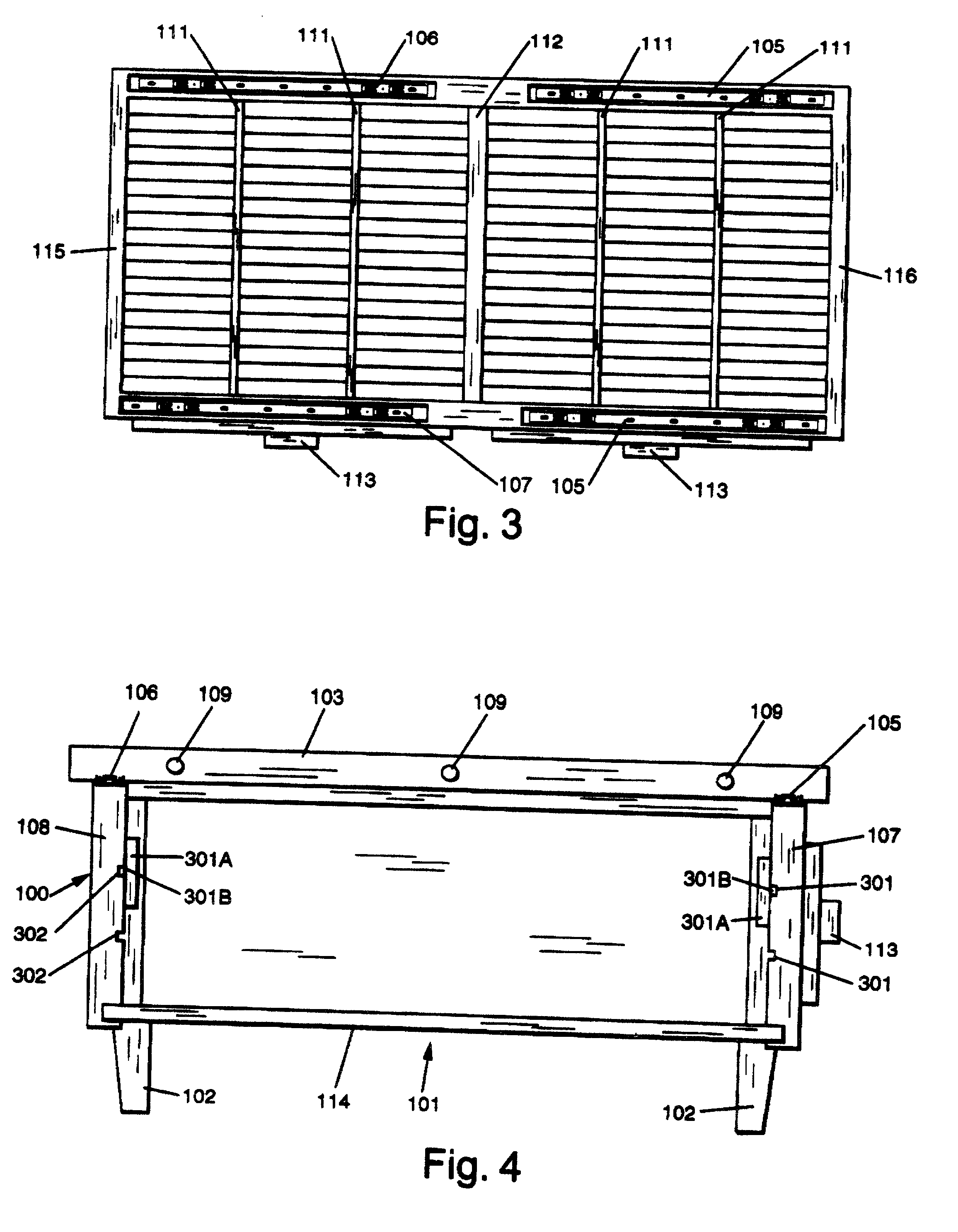 Media storage table