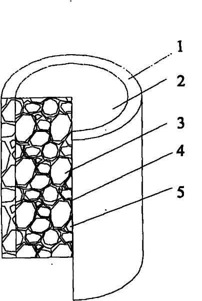 Galvanizing carbon fiber foamed light metal and preparation method thereof