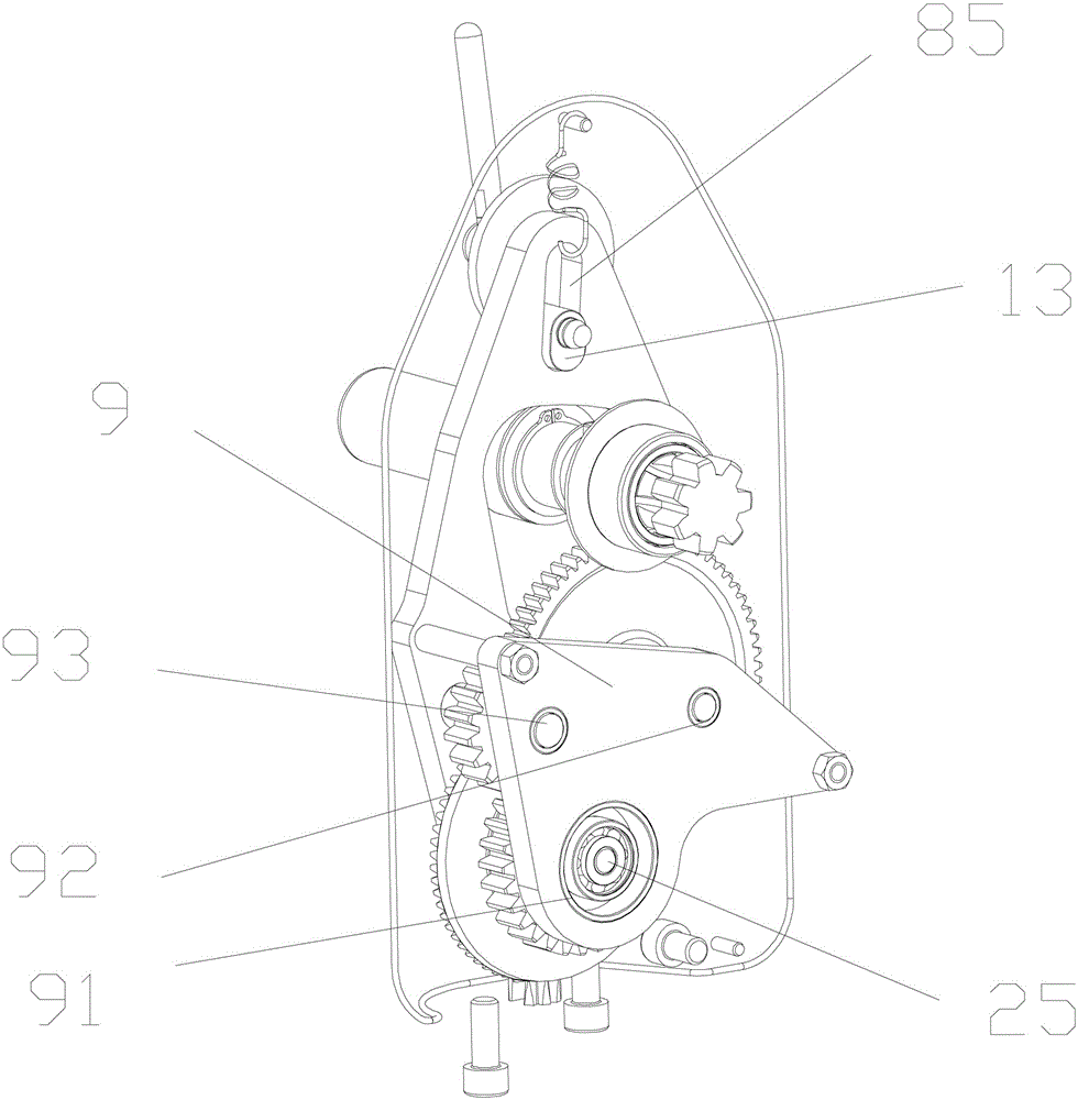 Novel electric supporting leg