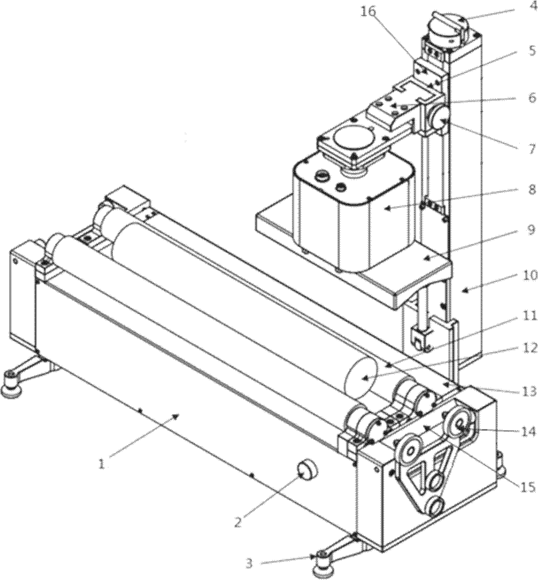 Split type rock core scanner