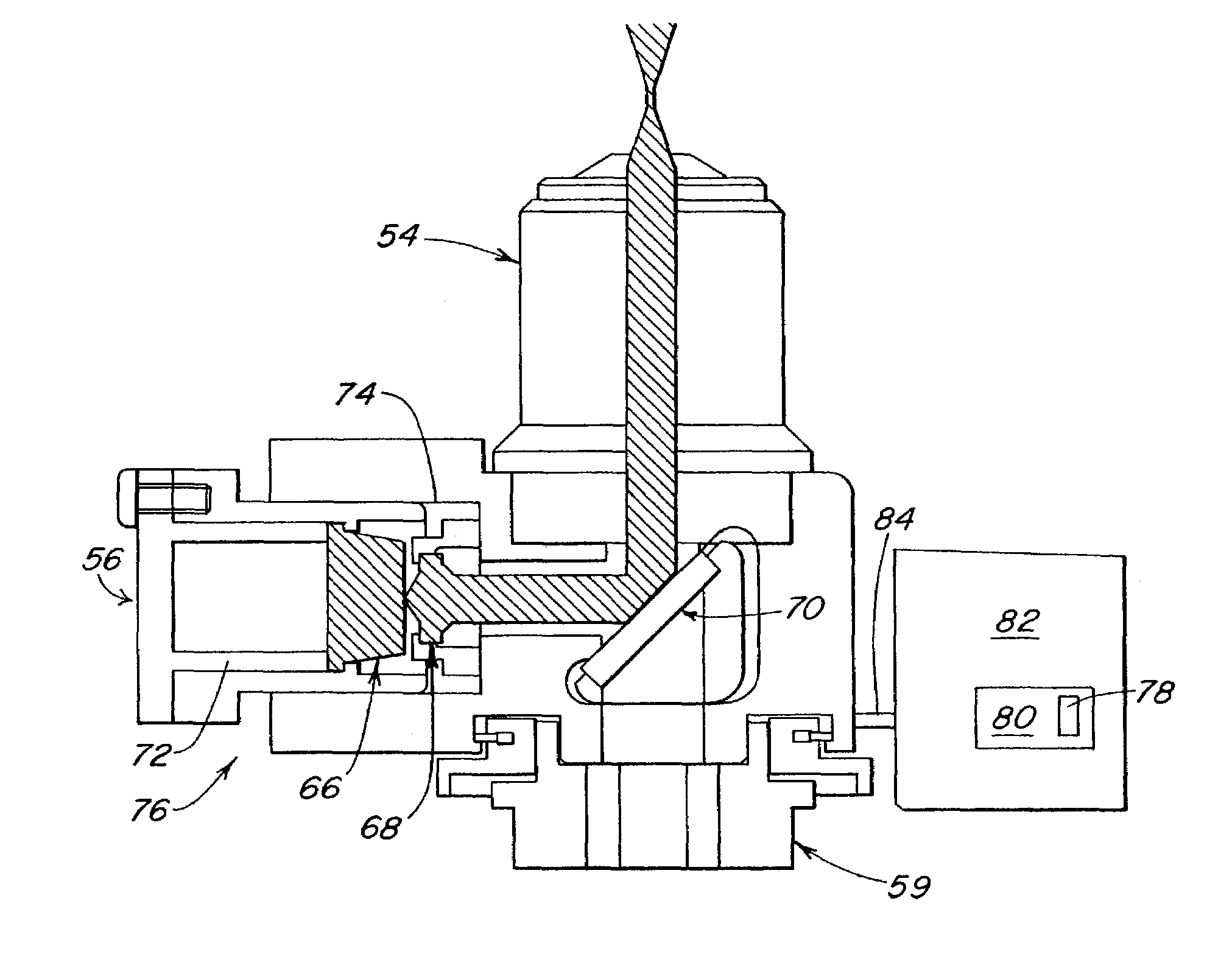 Microscope turret mounted laser EPI-illumination port