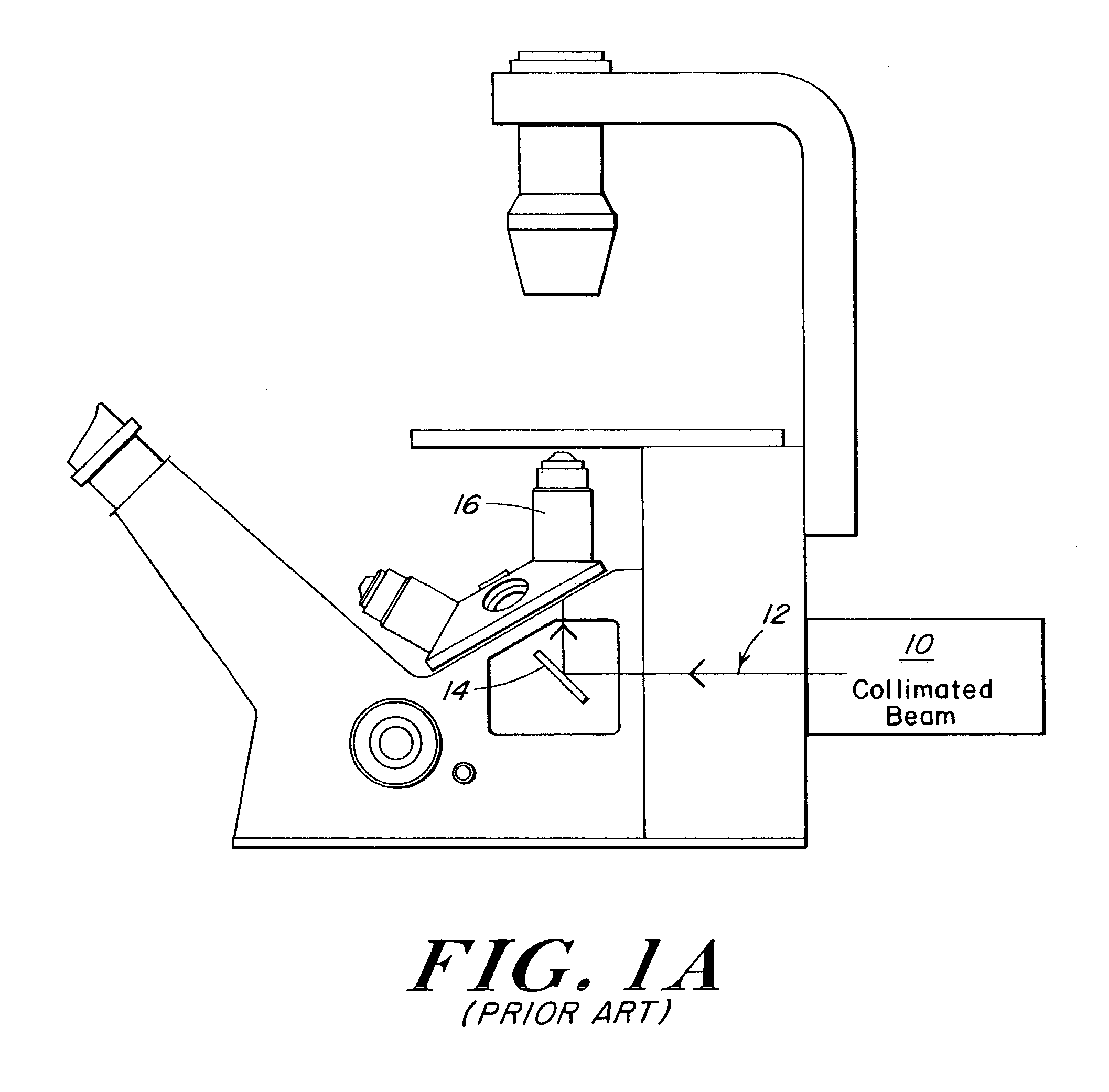 Microscope turret mounted laser EPI-illumination port