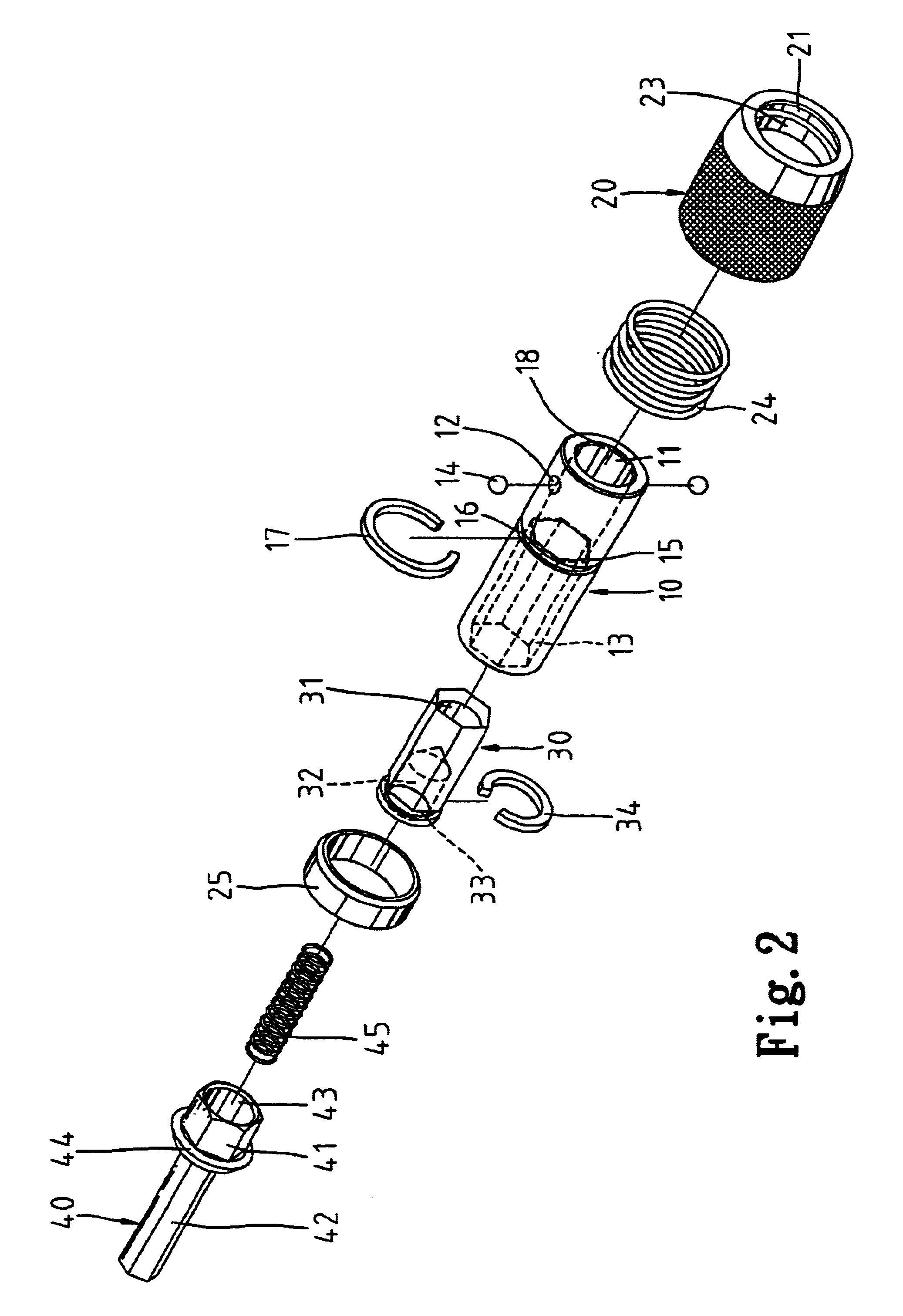 Chuck device for miniature tool bits