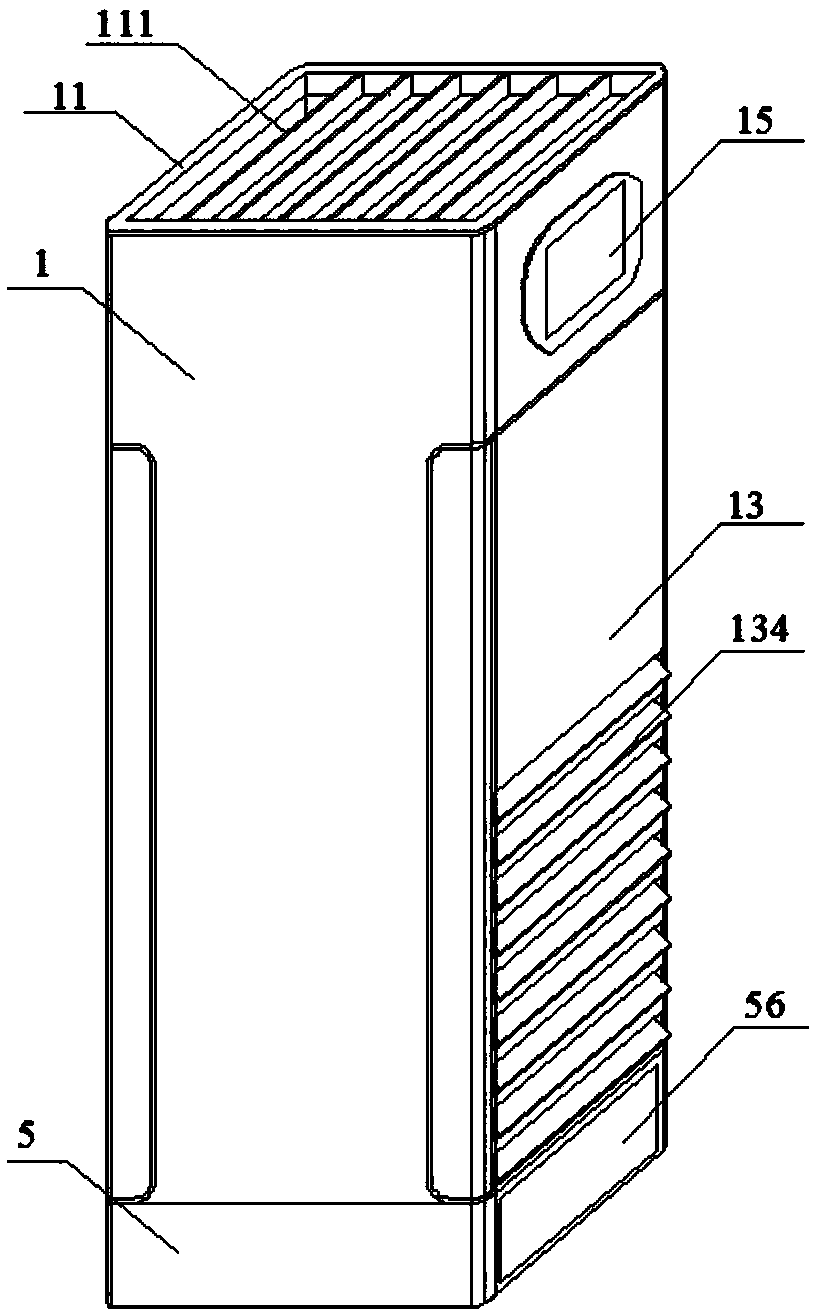 Indoor air cleaning device