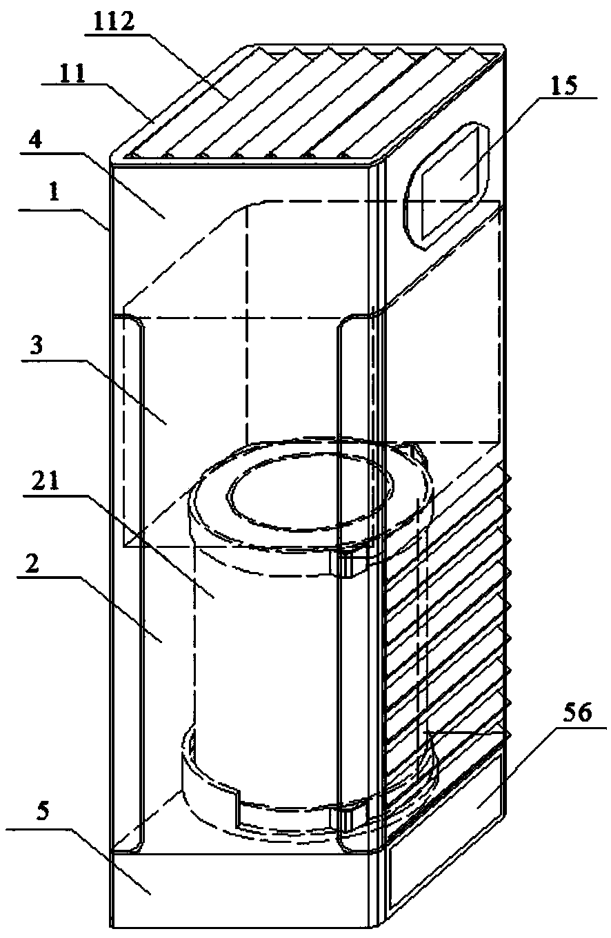 Indoor air cleaning device