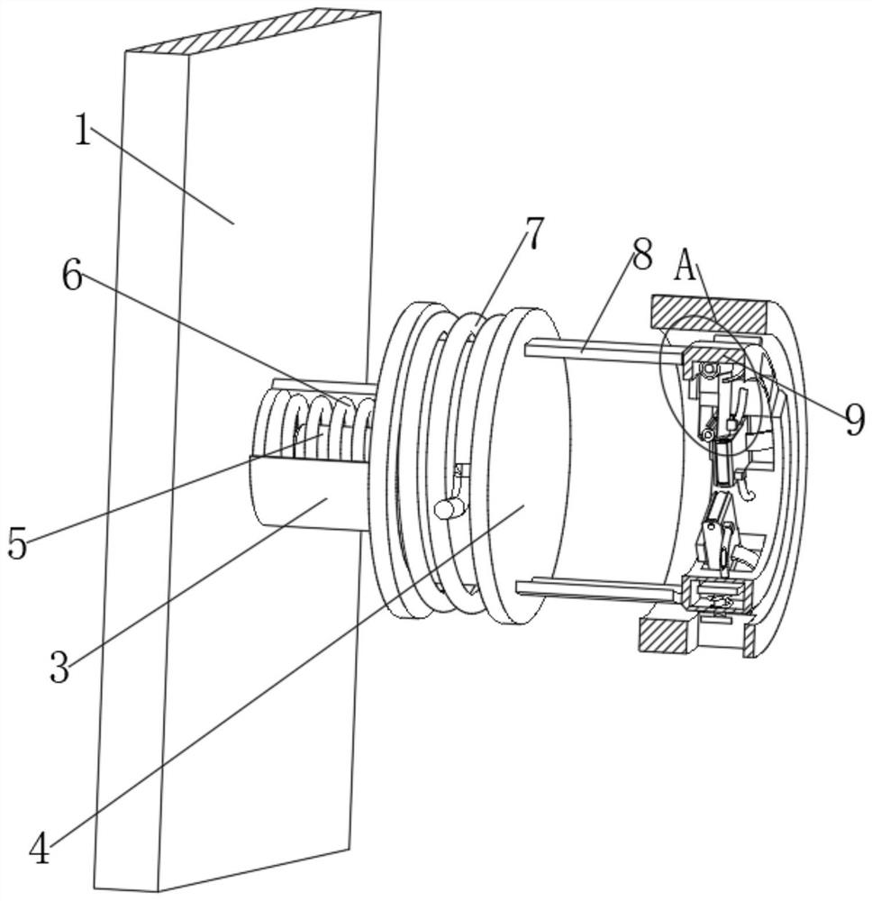 Quick charging system of new energy automobile