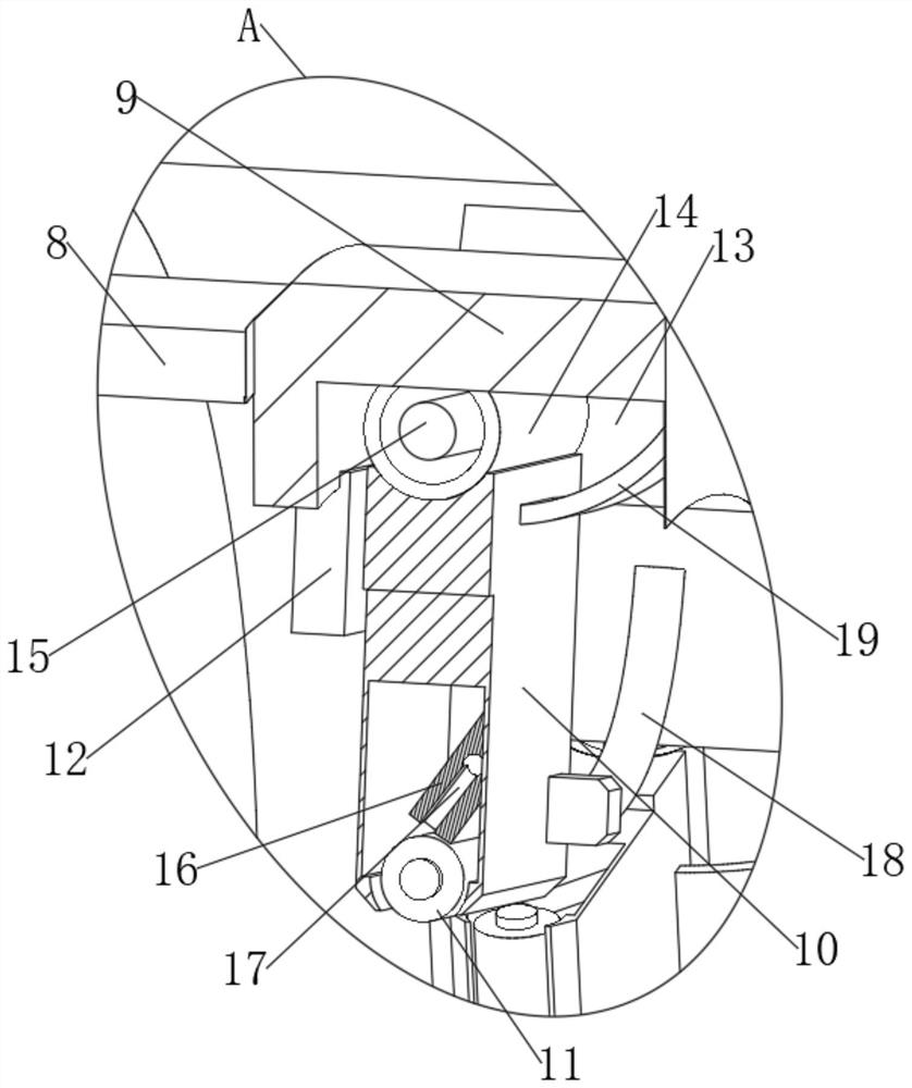 Quick charging system of new energy automobile