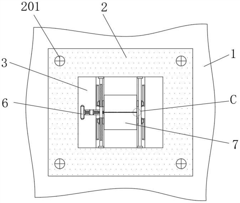 A charging interface waterproof device for new energy vehicles