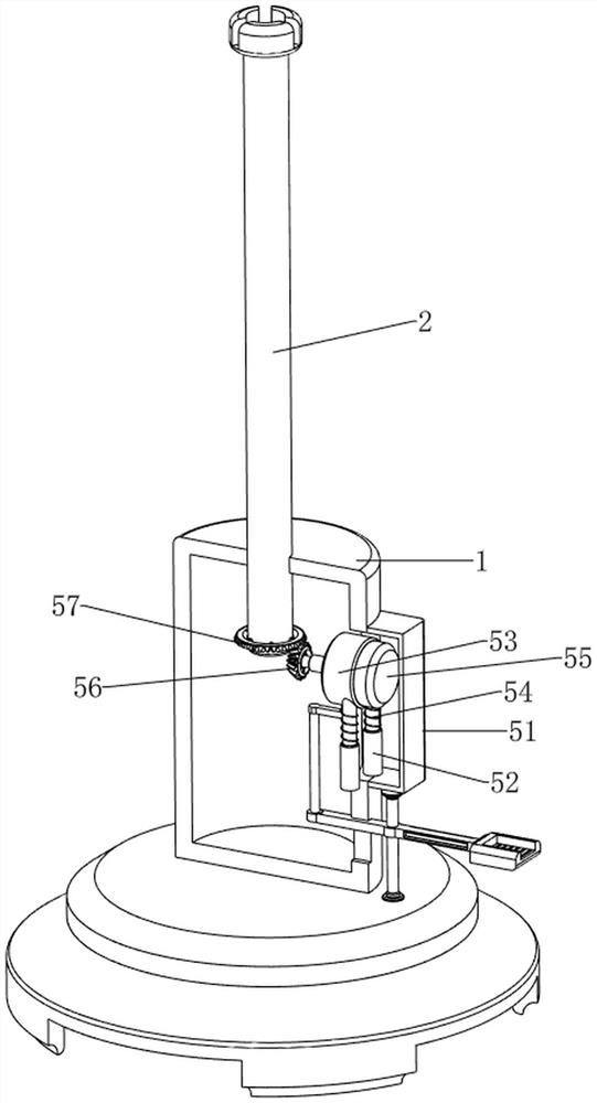 A multi-angle cake display stand that is easy to pick and place