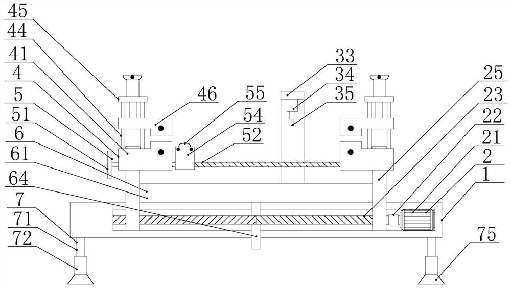 Clamping tool for crankshaft repairing and application method thereof