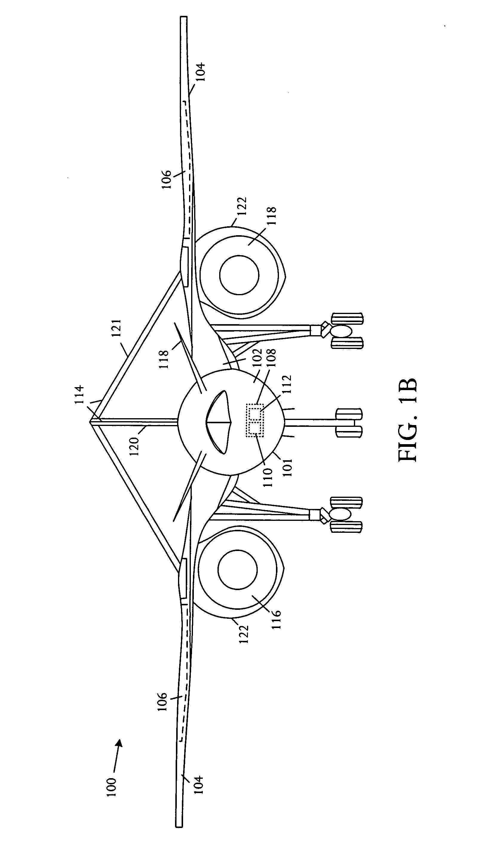 Aircraft with active center of gravity control